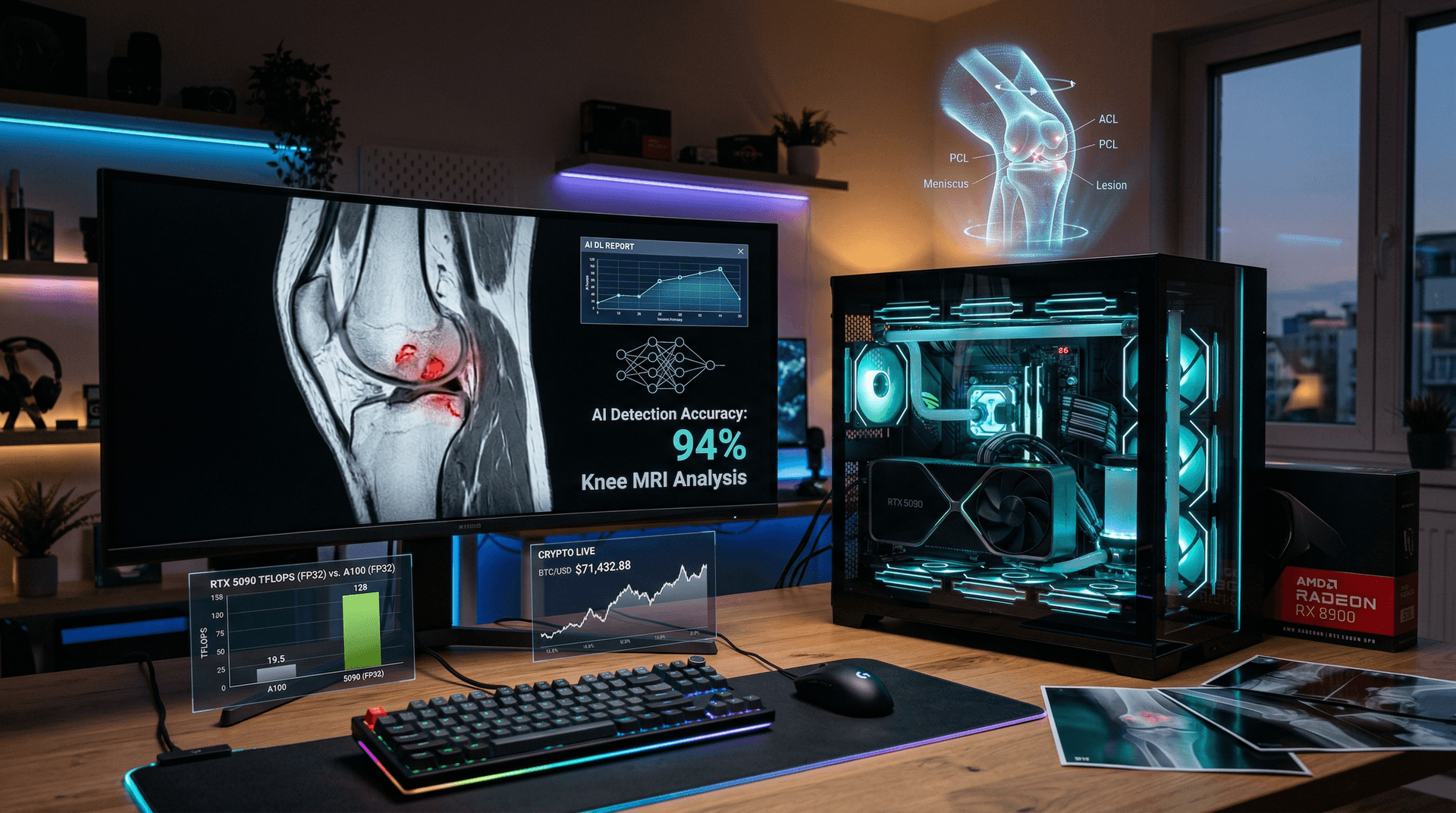 AI Knee Injury Diagnostics Hit 94% Accuracy on Gamers' GPUs