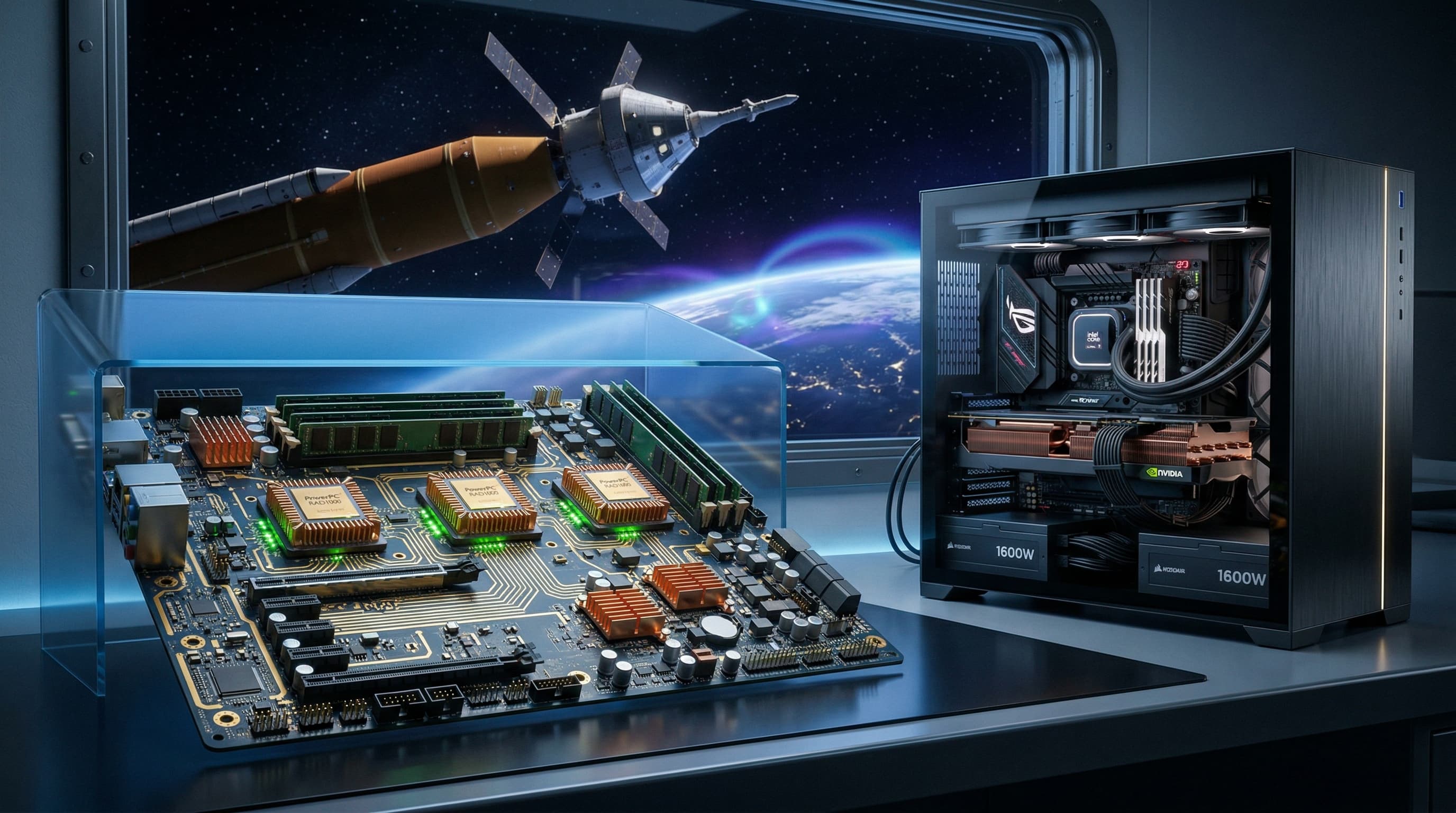 NASA Artemis II Fault-Tolerant Computer Boosts PC Reliability