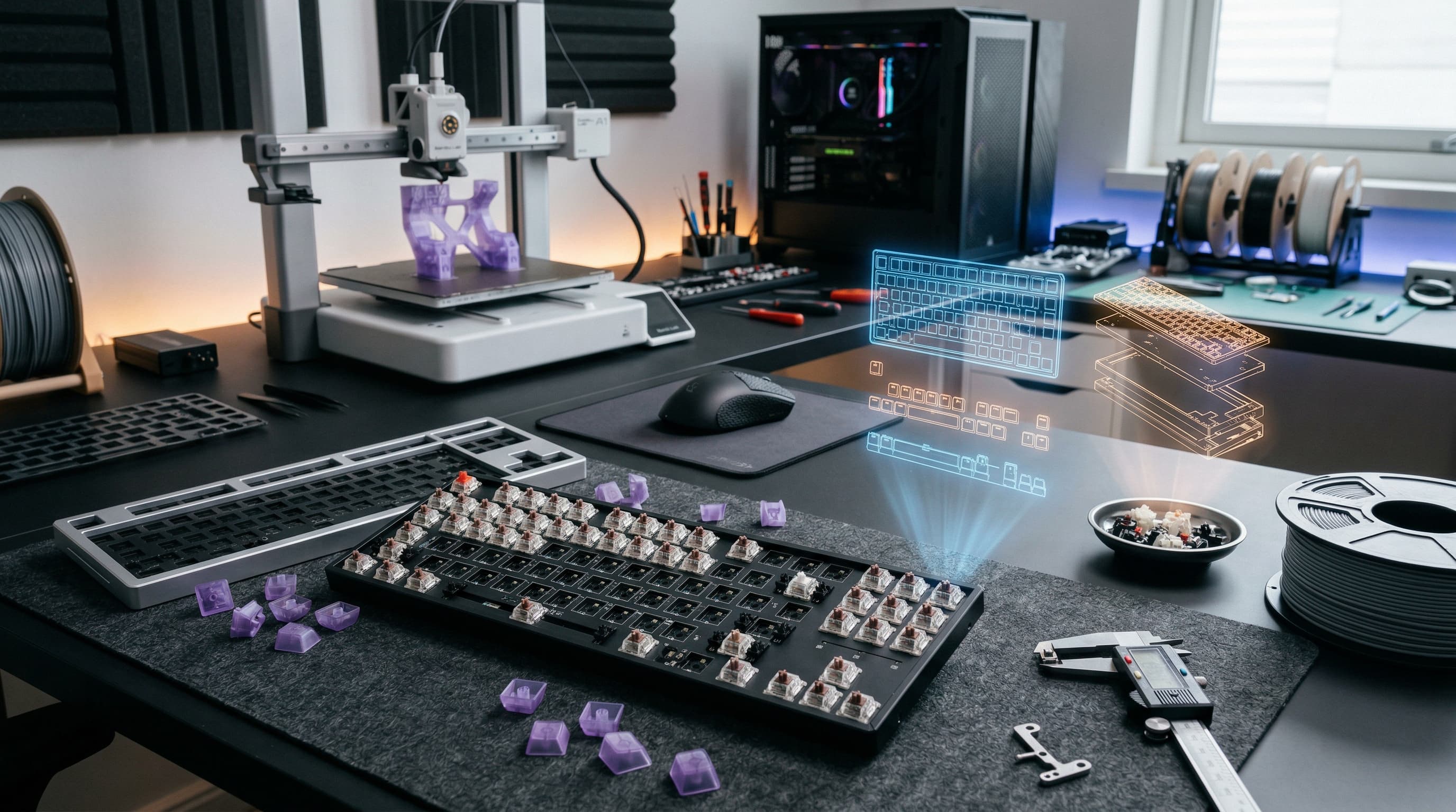 Keychron Open-Source CAD Files Released for Keyboards