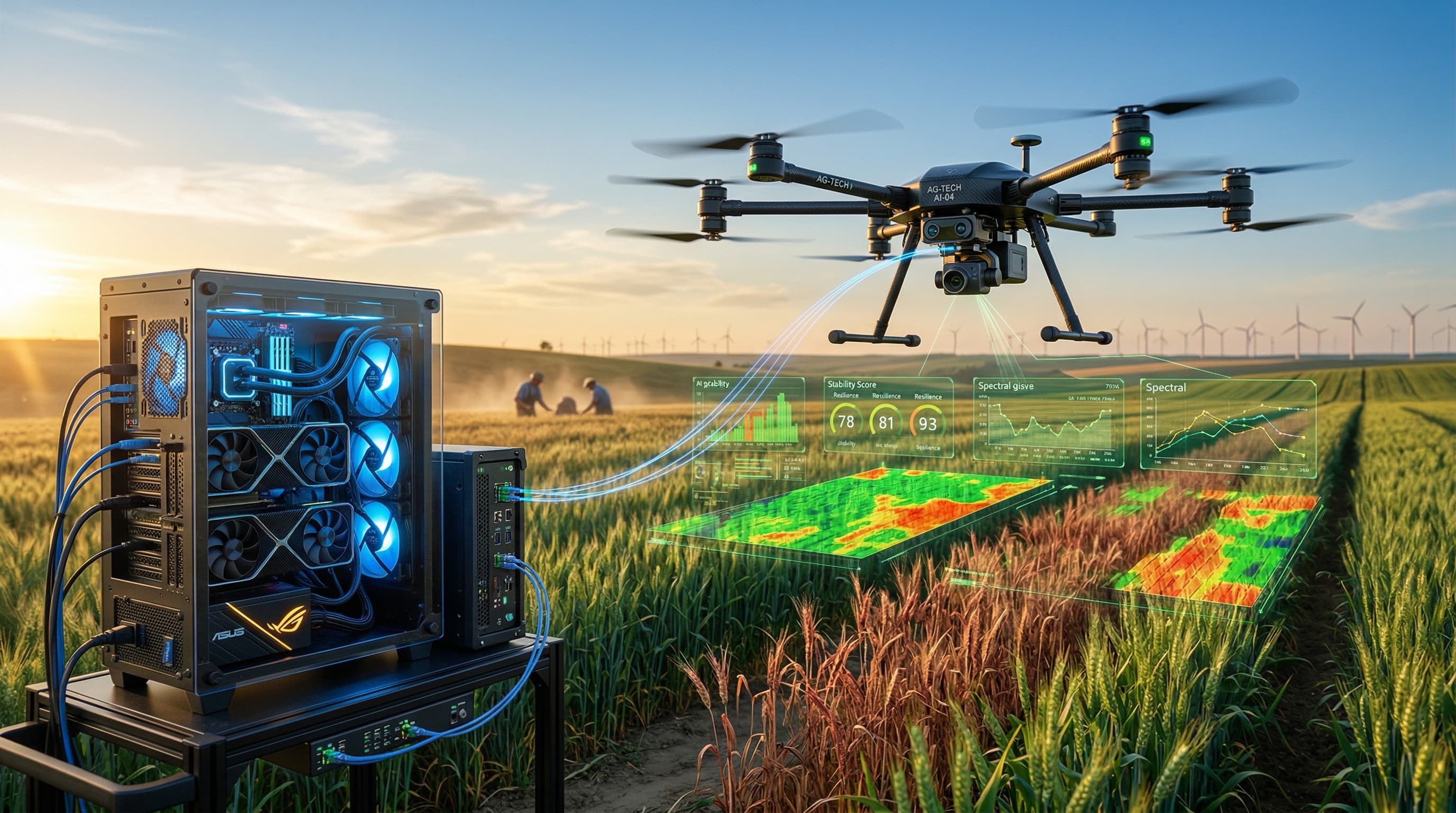 GPUs AI-Drones Boost Wheat Yields 20% in Eurasia