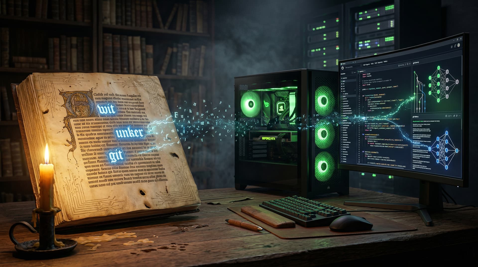 AI Uncovers Medieval Pronouns 'Wit,' 'Unker,' 'Git' on GitHub