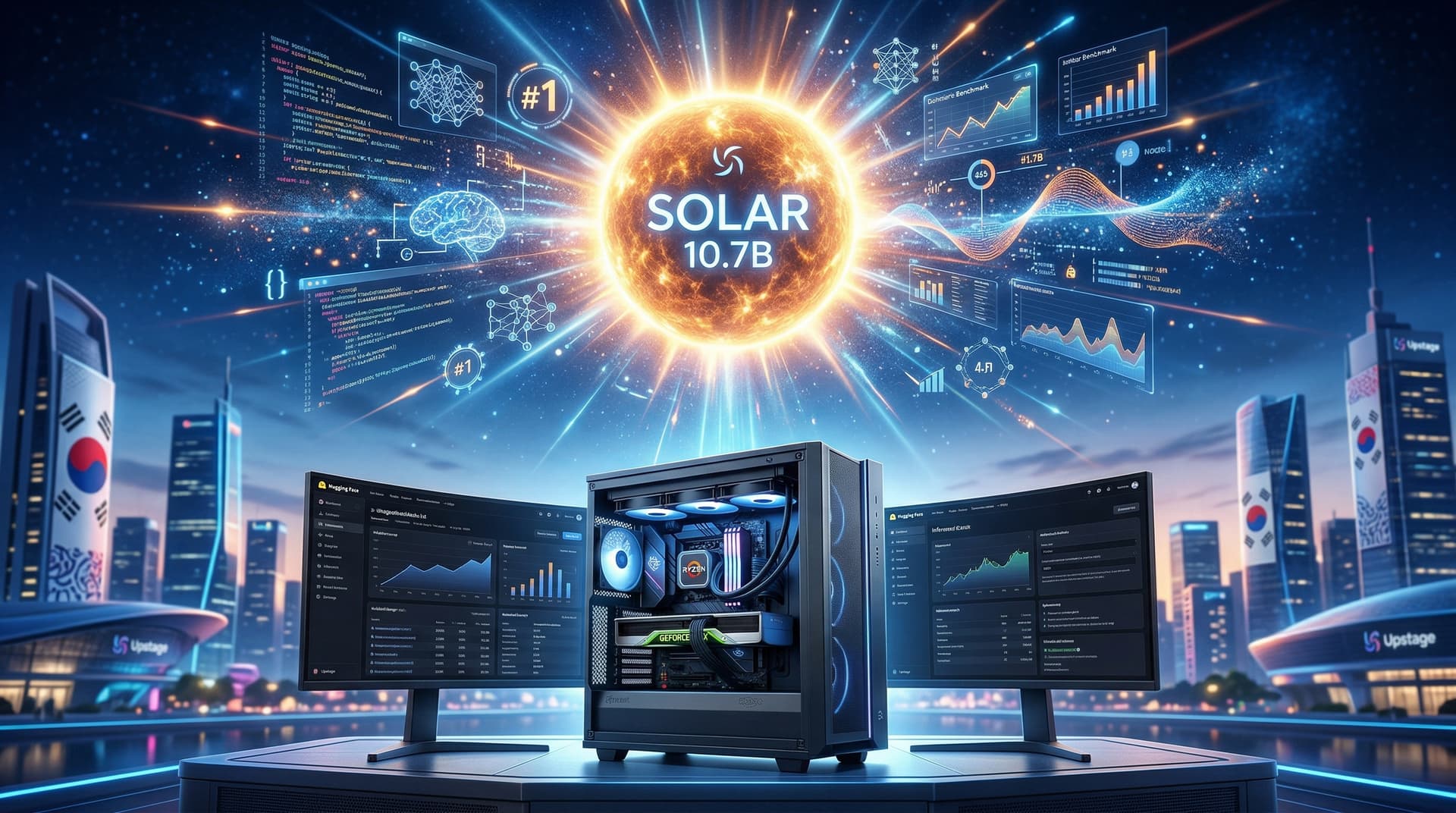 Upstage's SOLAR 10.7B Tops Open LLM Leaderboard