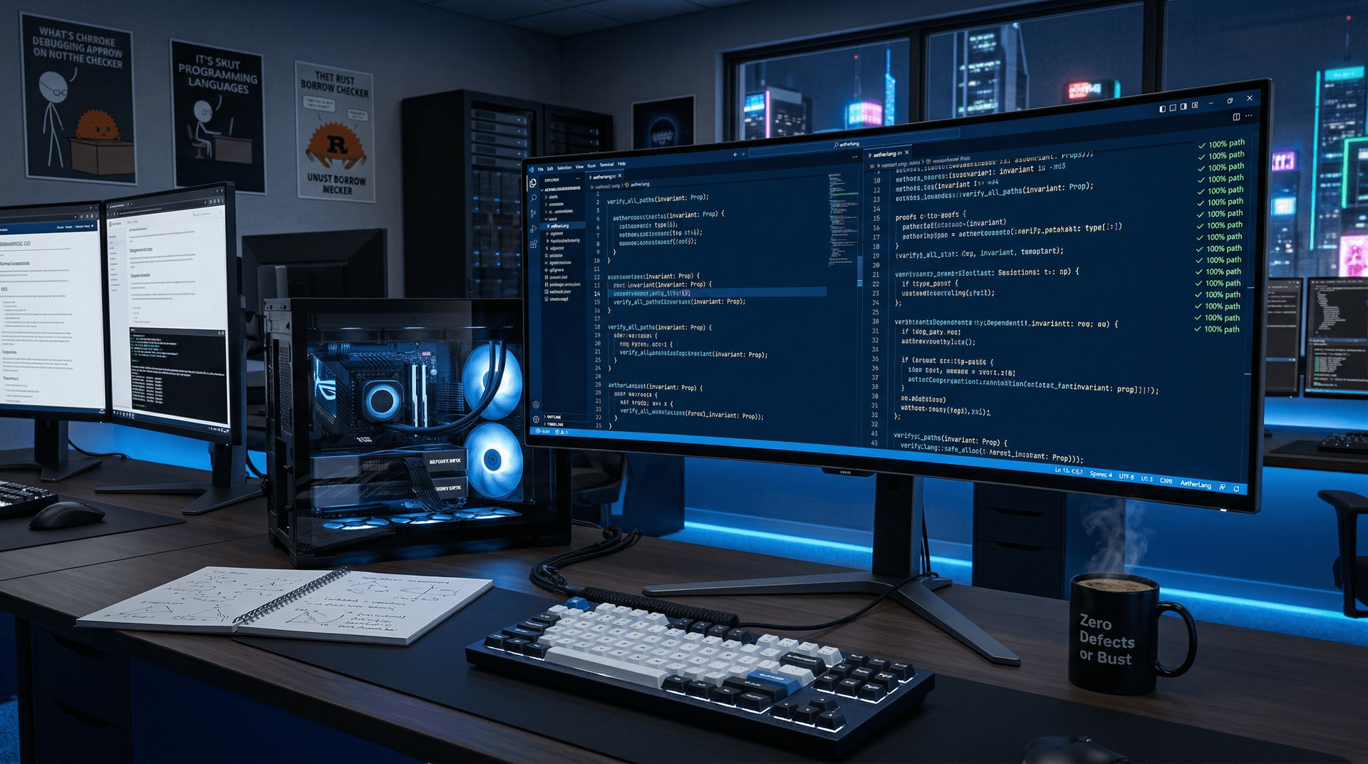 Perfectable Programming Language AetherLang Cuts PC Dev Costs 70%