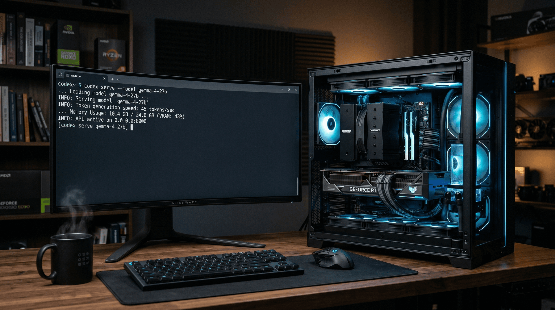 Gemma 4 Codex CLI Hits 45 Tokens/Sec on RTX 5090, Triples Gemma 3 Speeds