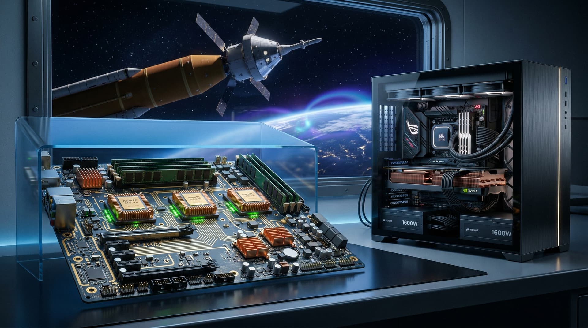 NASA Artemis II Fault-Tolerant Computer Boosts PC Reliability
