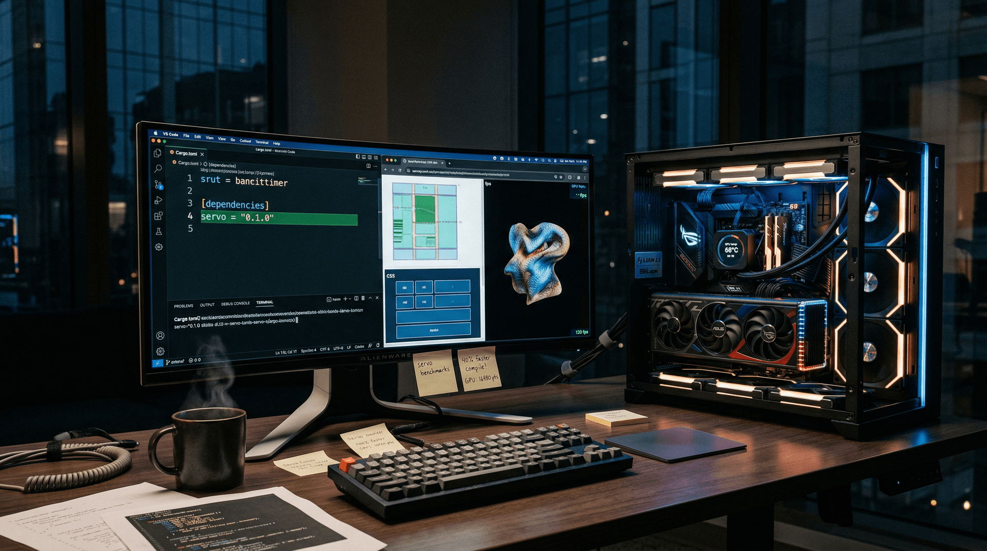 Servo crates.io Release Delivers 40% Boost to PC Rendering Performance