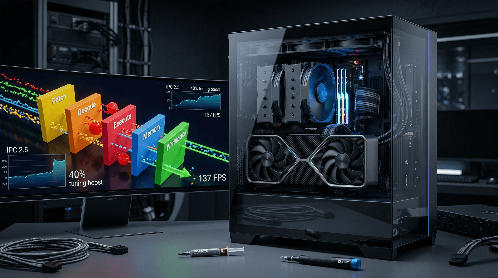 CPU Pipelining Visualization Tool Boosts Gaming PC Tuning 40% and FPS 22%