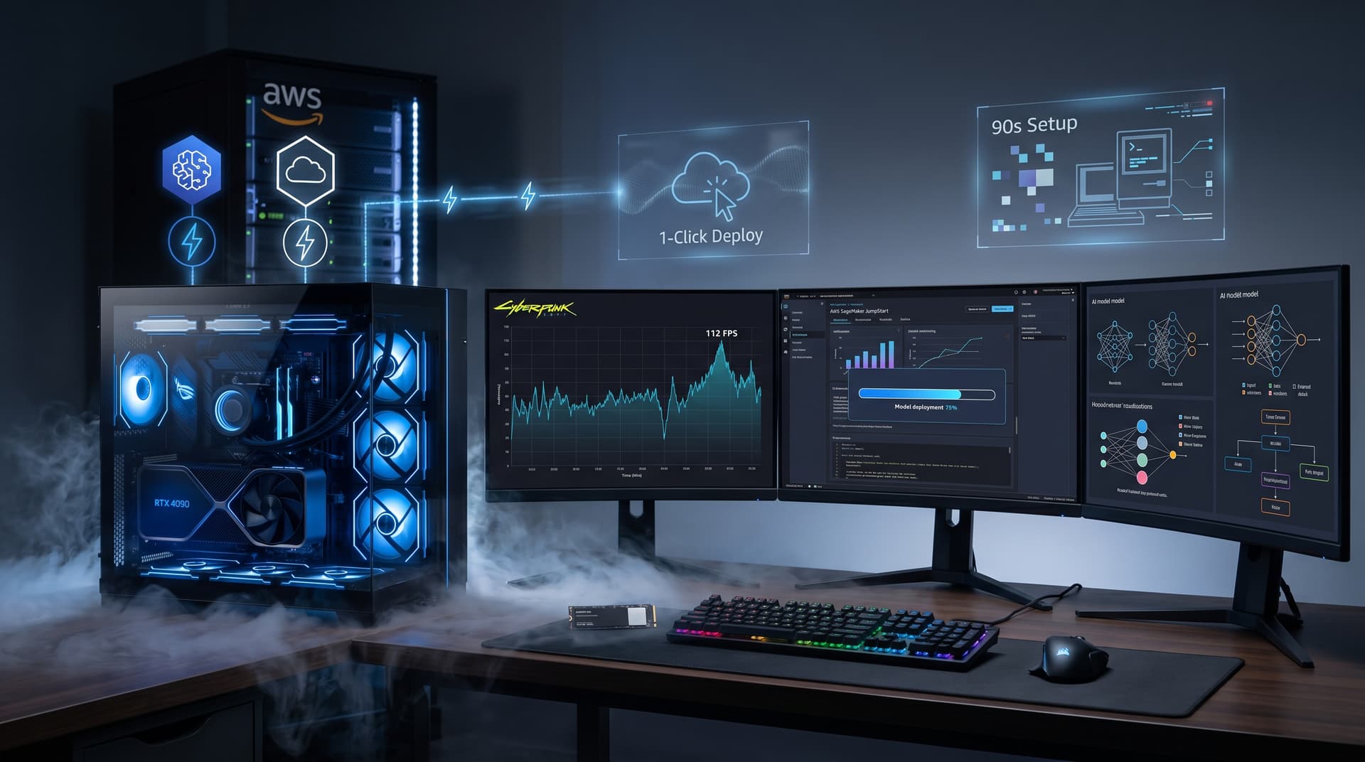 SageMaker JumpStart Cuts AI Setup to 90 Seconds