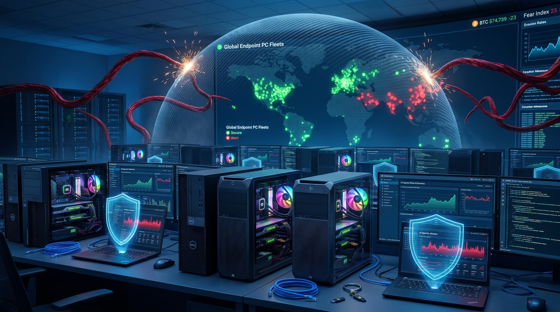 IBM Agentic Attack Shields Launch as Crypto Fear Hits 23