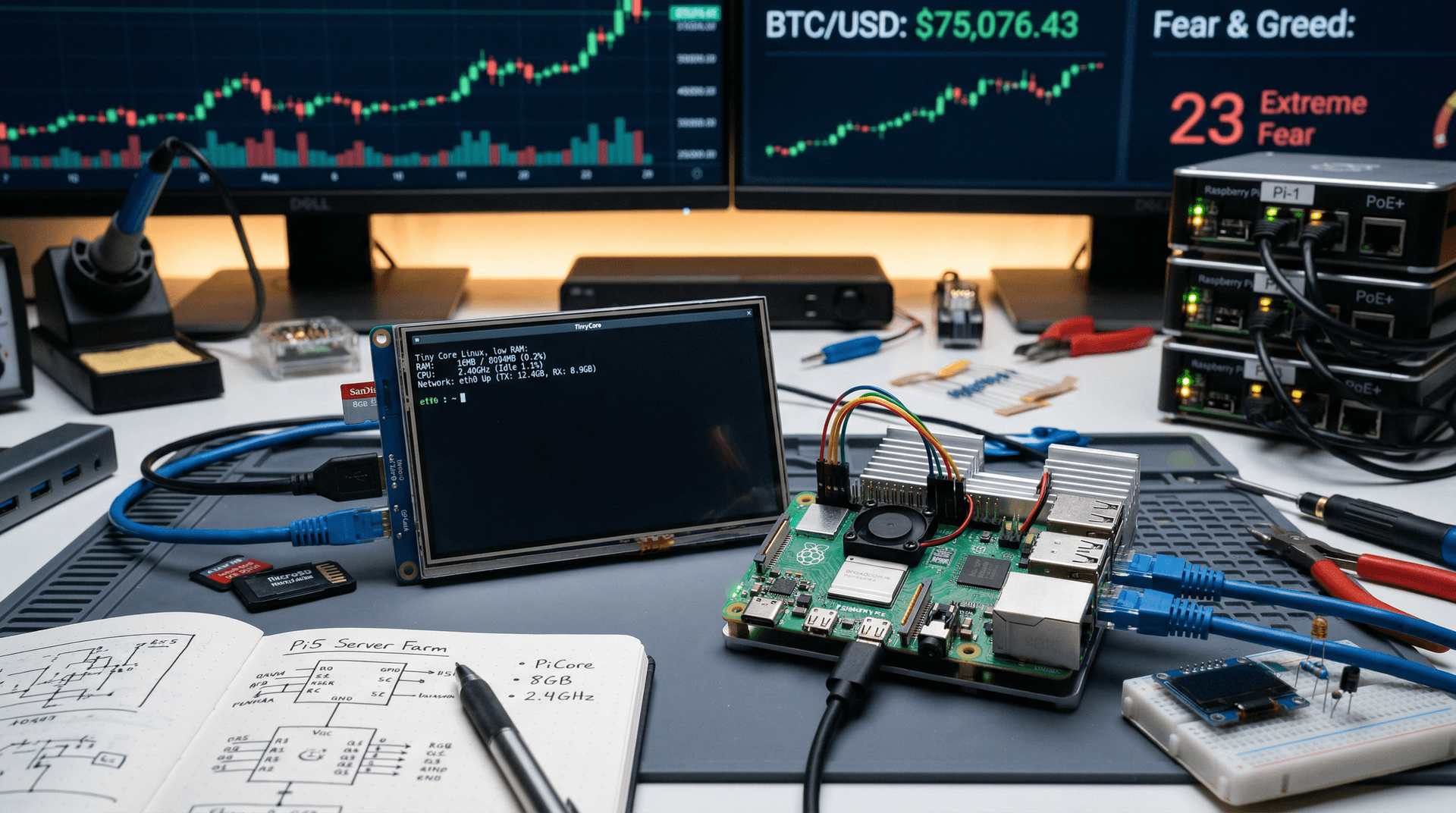 PiCore Raspberry Pi 5 Launches 16MB Linux, Cuts Storage 90%