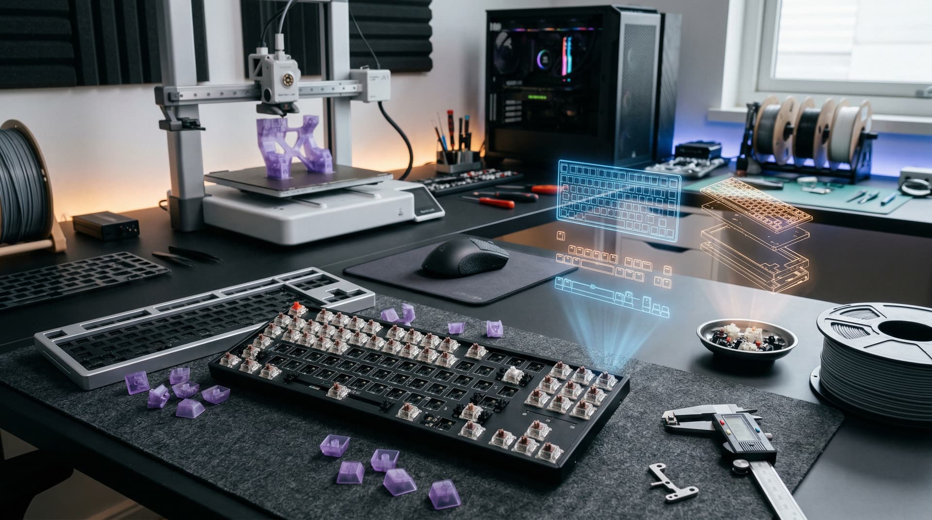 Keychron Open-Source CAD Files Released for Keyboards