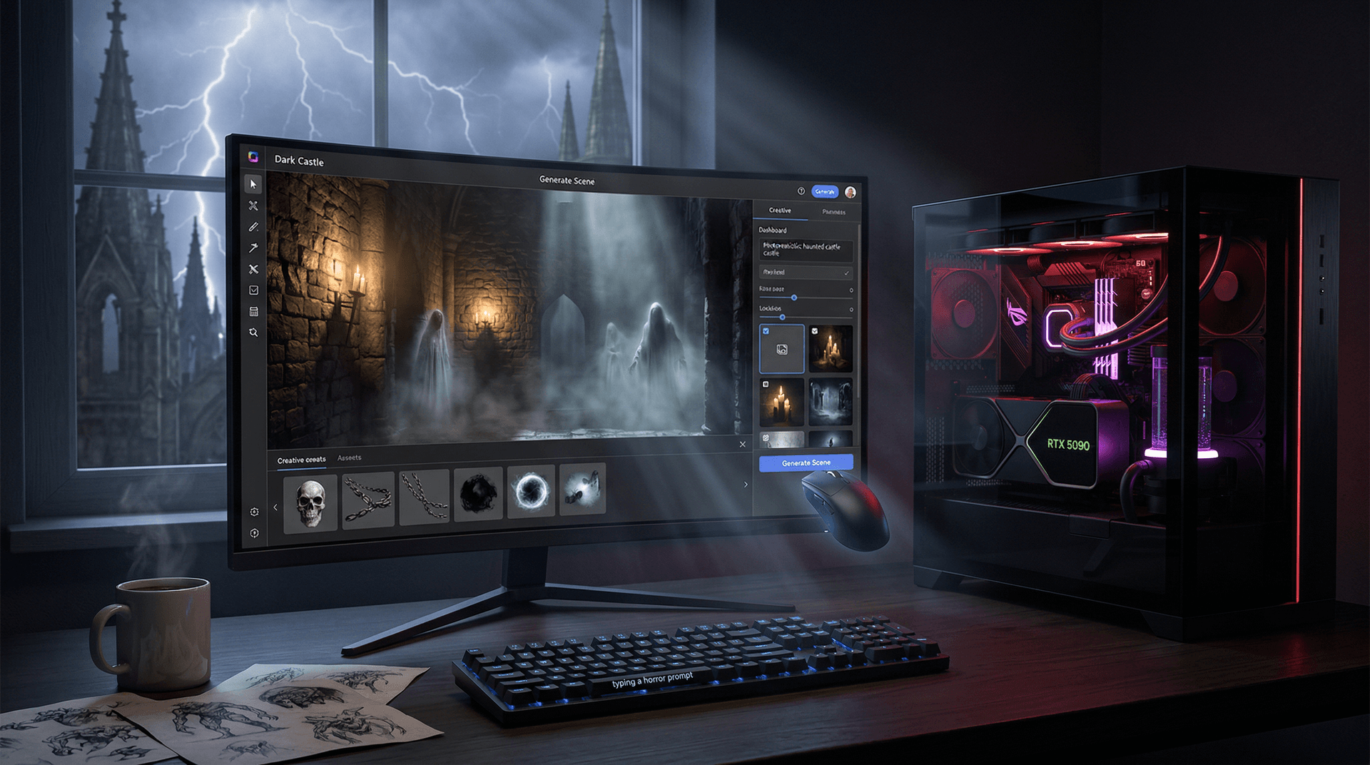 Dark Castle Launches Horror PC Software Platform